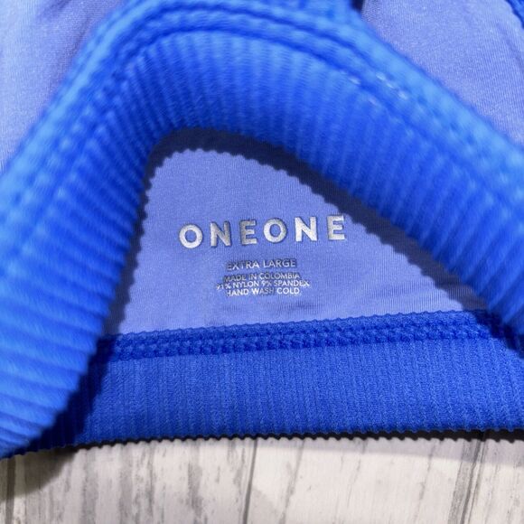 Womens Size XL Oneone Swim Top Blue - Picture 3 of 4